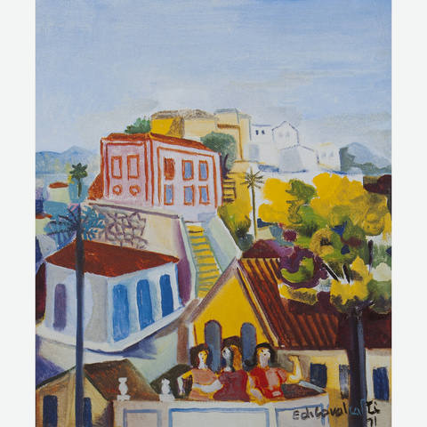 Paisagem com Figuras