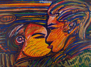 Rubens Gerchman - O beijo