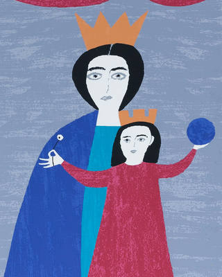 Alfredo Volpi - Madona e Menino com Esfera