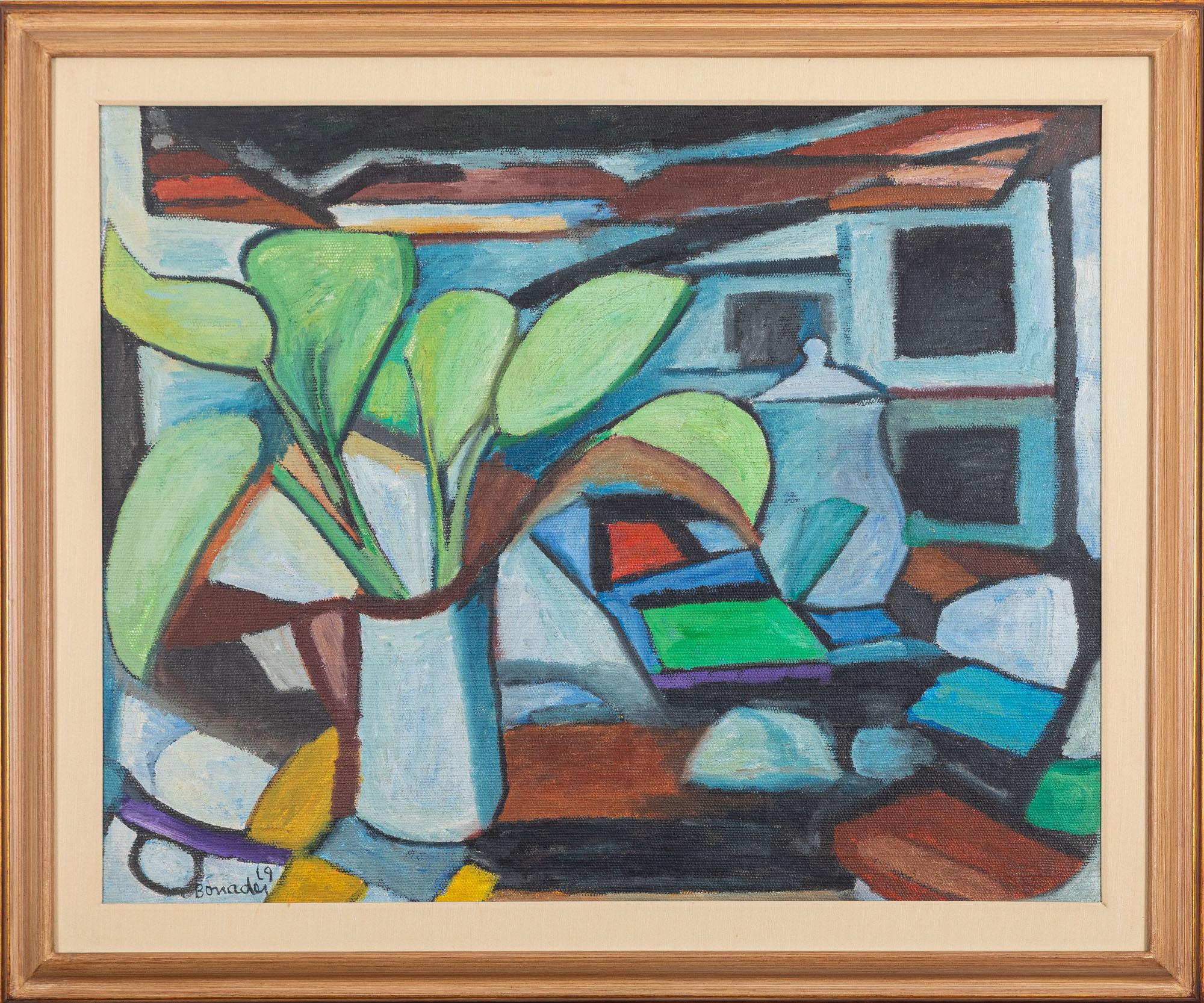 Aldo Bonadei - Vaso com flores