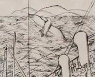 Lasar Segall - Gaivota e Mar