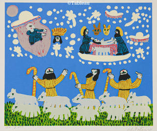 Antonio Poteiro - Cena religiosa
