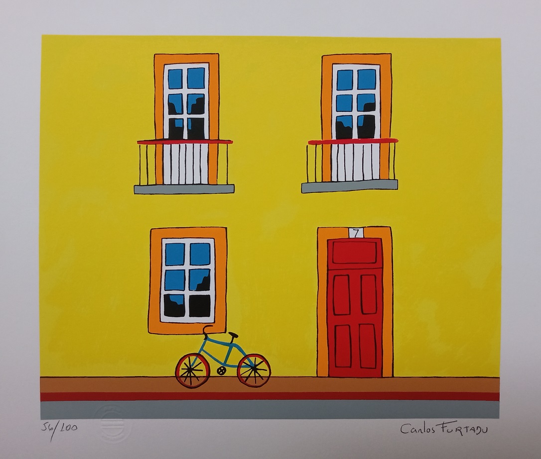 Fachada amarela - casa 7