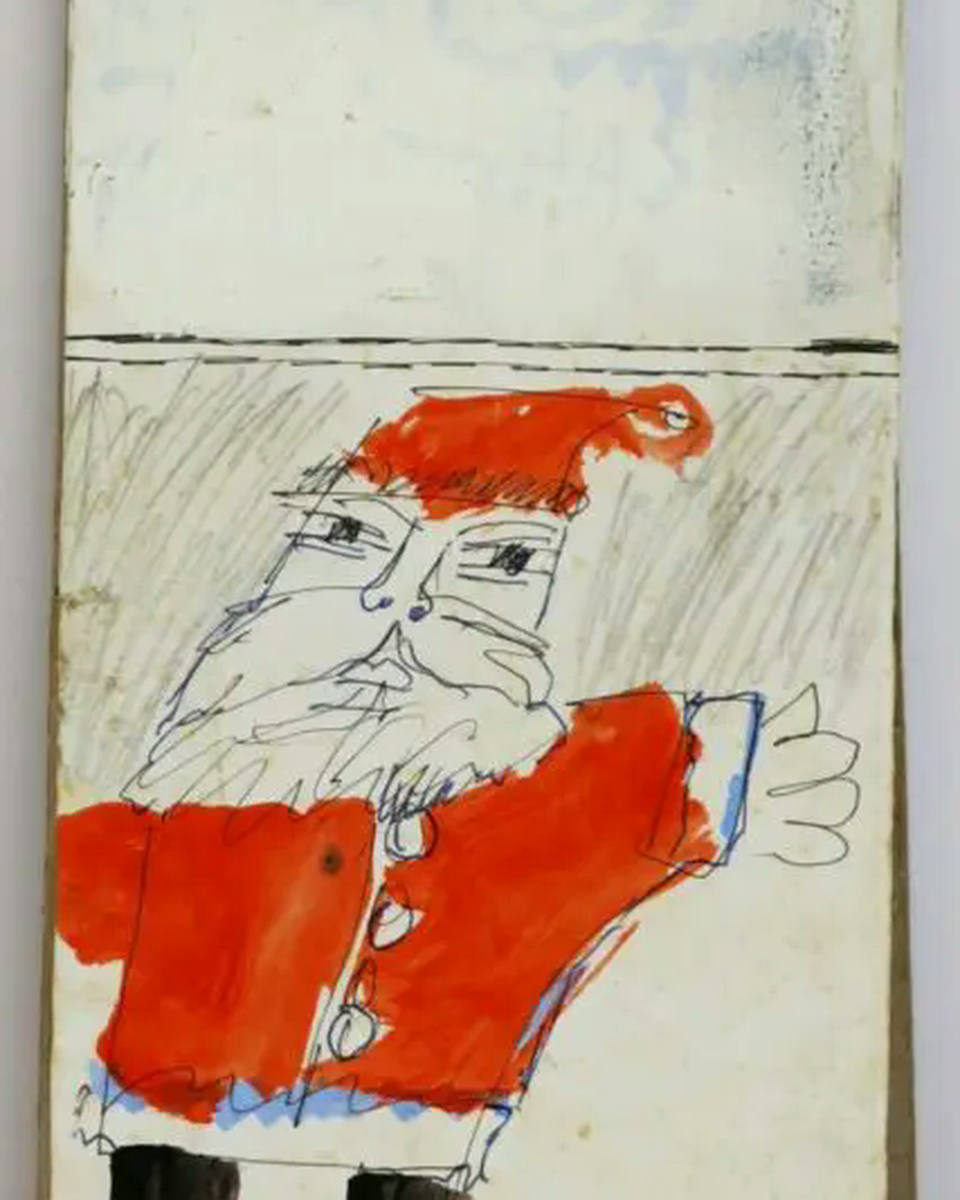Aldemir Martins - Papai Noel Data