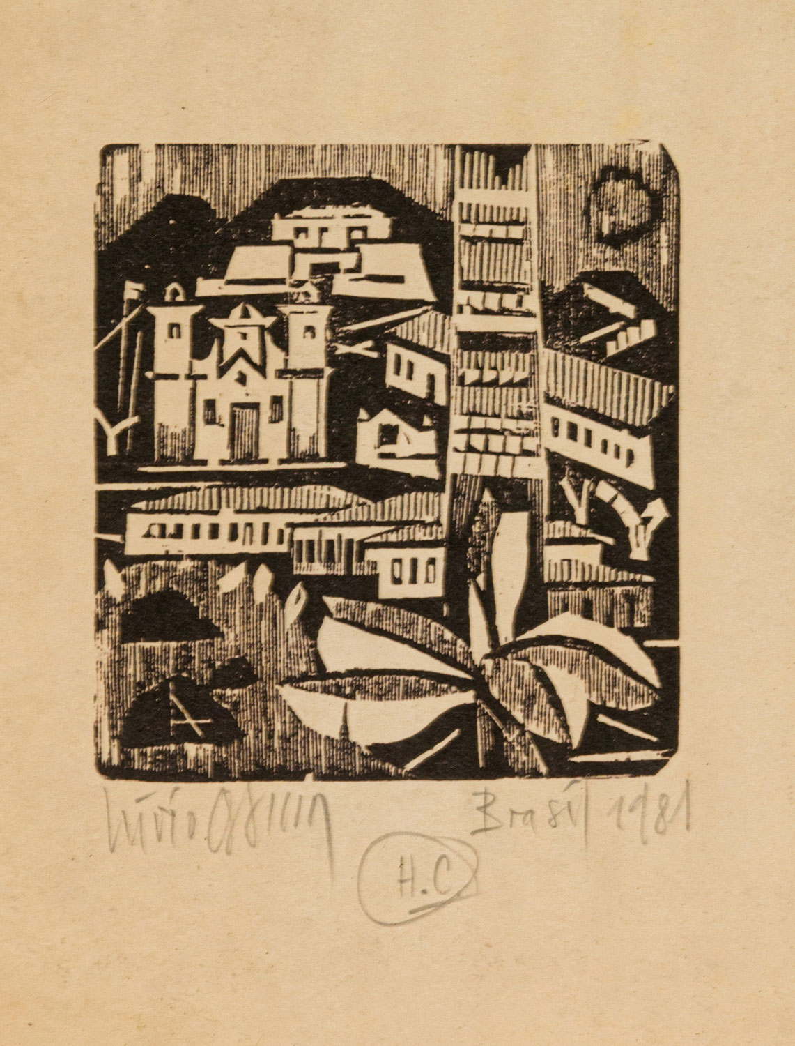 Lívio Abramo - Paisagem