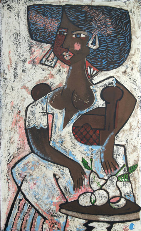 Mulata Sentada