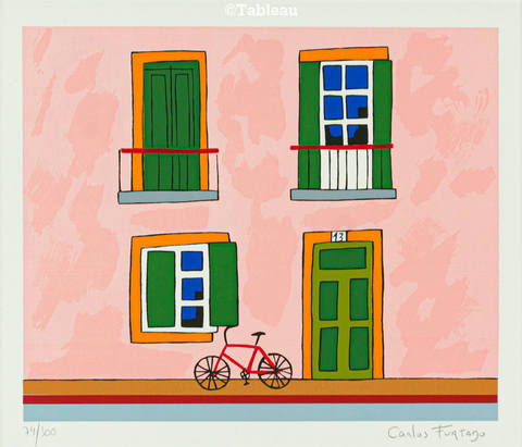 Fachada rosa