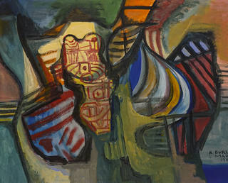 Roberto Burle Marx - Composição abstrata