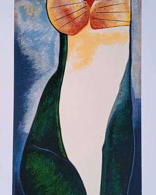 Aldemir Martins - Gato Verde