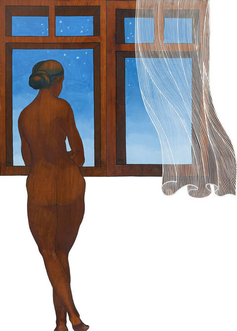 Mulher na Janela (díptico)