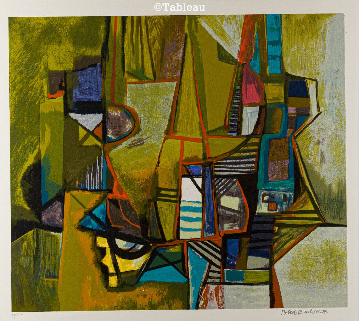 Roberto Burle Marx - Composição