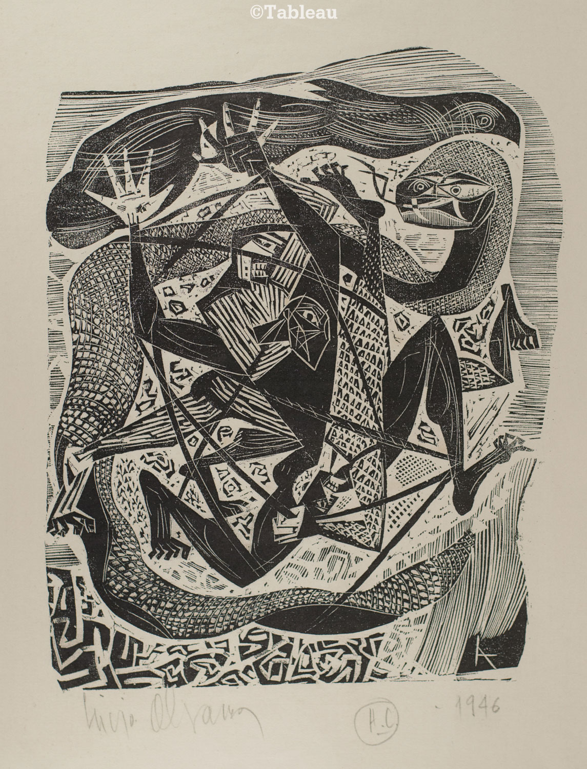 Lívio Abramo - Figuras