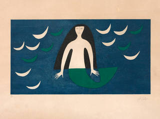 Alfredo Volpi - Sereia