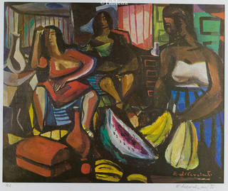 Emiliano di Cavalcanti - Mulatas