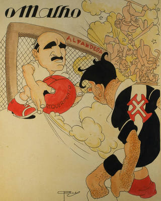 J. Carlos - Capa da Revista "o malho"