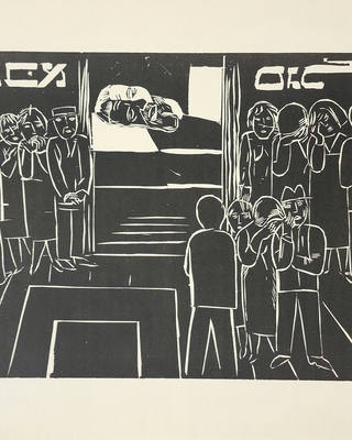 Lasar Segall - Vigília fúnebre
