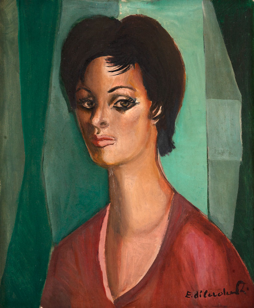 Emiliano di Cavalcanti - Figura Feminina