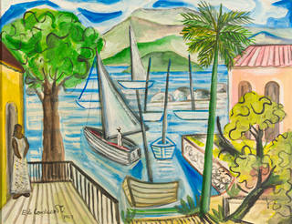Emiliano di Cavalcanti - Marinha - Paquetá