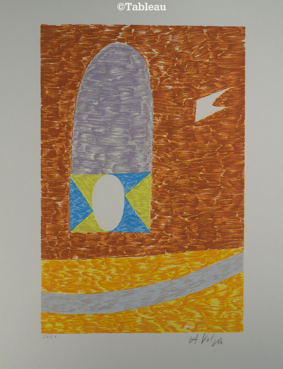 Alfredo Volpi - Fachada, ovo e bandeira