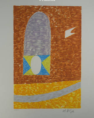 Alfredo Volpi - Fachada, ovo e bandeira