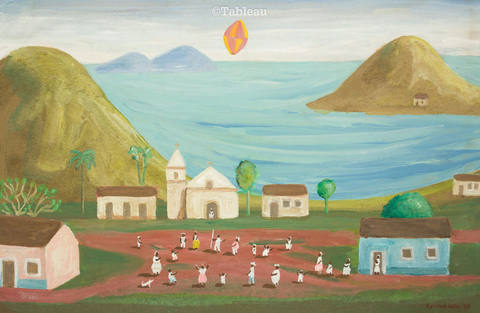 Marinha com balão