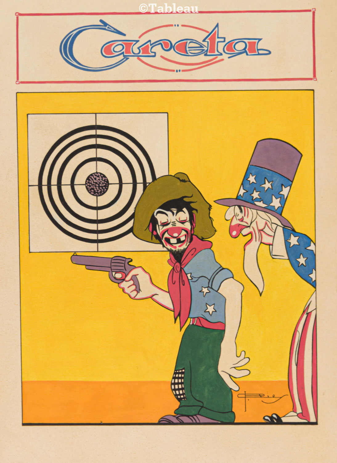 J. Carlos - Capa da revista Careta