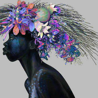 Nato Gomes - Menino com Flores XXI