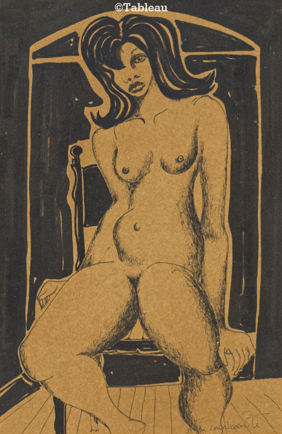 Emiliano di Cavalcanti - Mulata