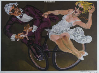 Juarez Machado - Casal em bicicleta