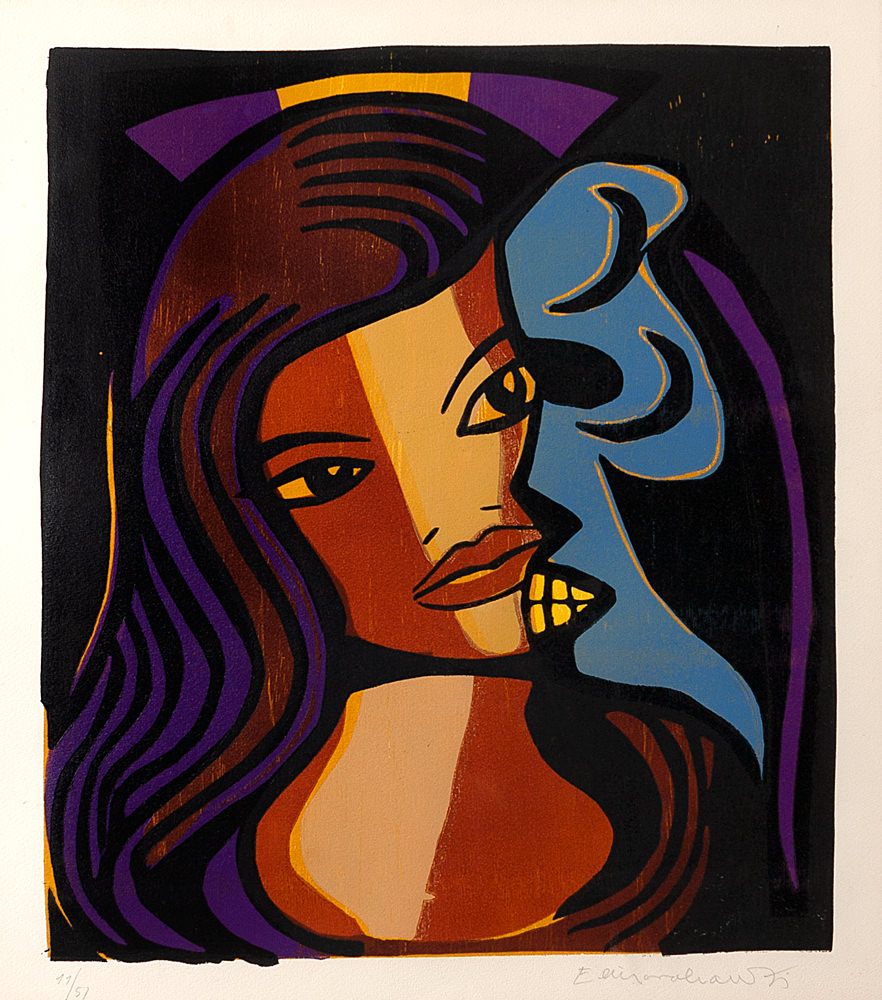 Emiliano di Cavalcanti - Figura Feminina