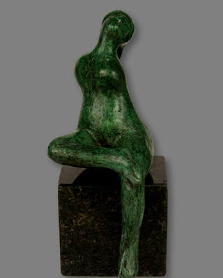 Carybé - Mulher sentada