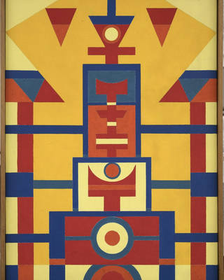 Rubem Valentim - Emblem-Altar-90