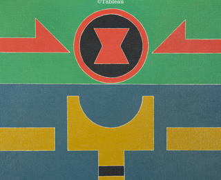 Rubem Valentim - Emblema 86