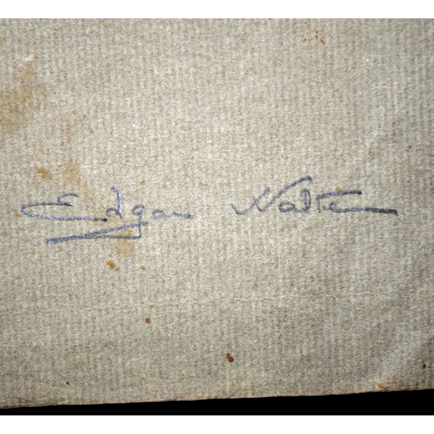 Edgar Walter - Menino Triste