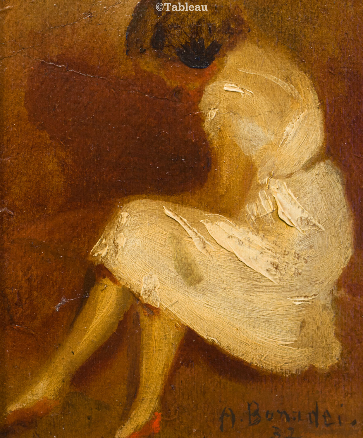 Aldo Bonadei - Menina