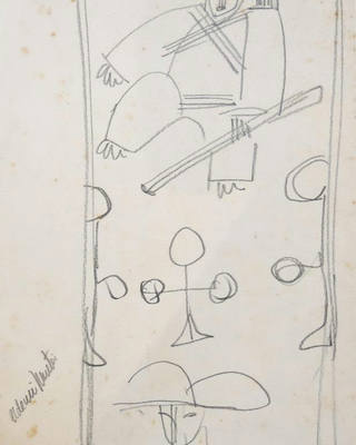 Aldemir Martins - Estudo