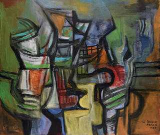 Roberto Burle Marx - Composição abstrata