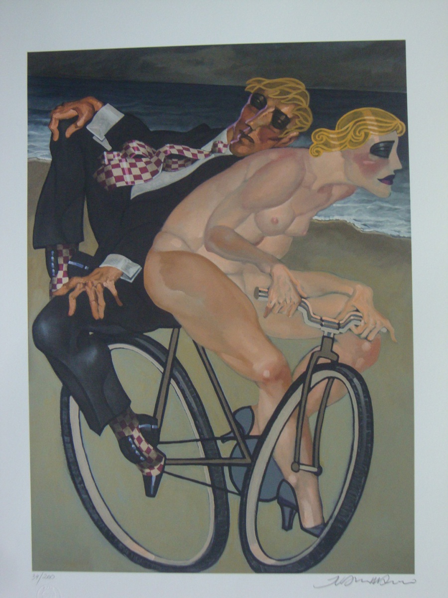 Juarez Machado - Casal na bicicleta