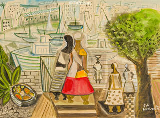 Emiliano di Cavalcanti - Baianas e marinha