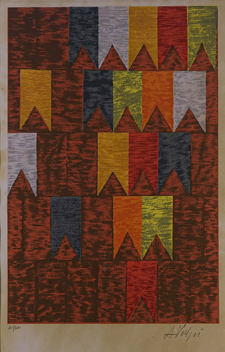 Alfredo Volpi - Bandeirinhas