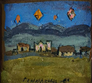 Fulvio Pennacchi - Aldeia com balões