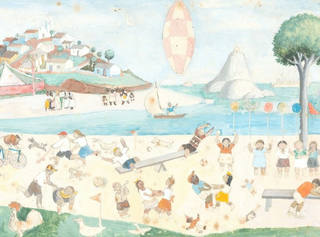 Fulvio Pennacchi - Projeto de Afresco, Mural Mundo da Criança
