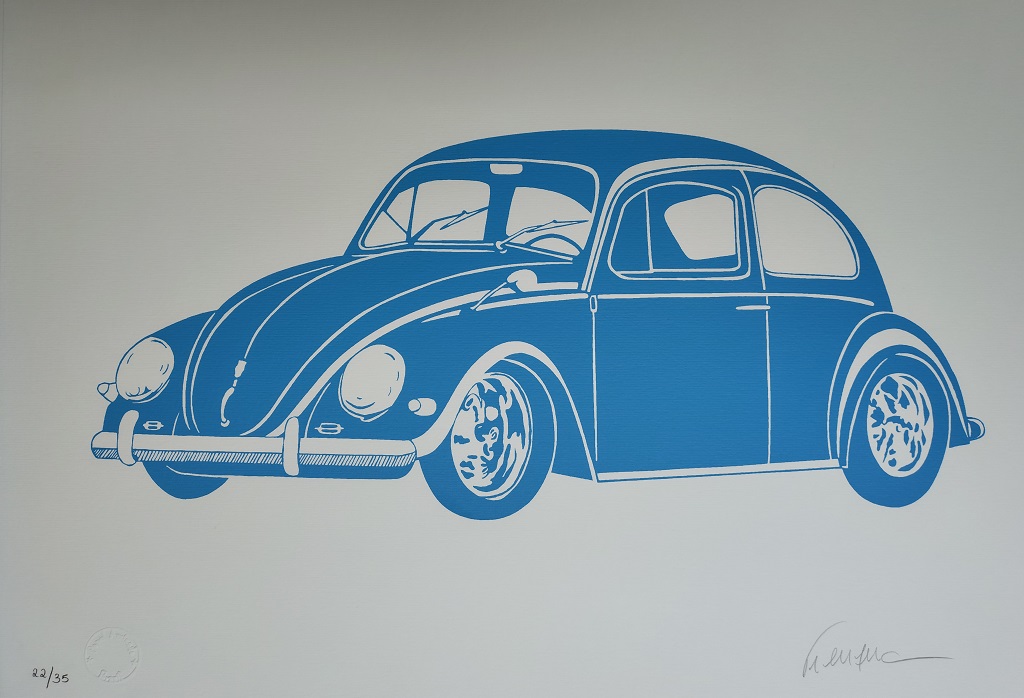 Fusca Azul