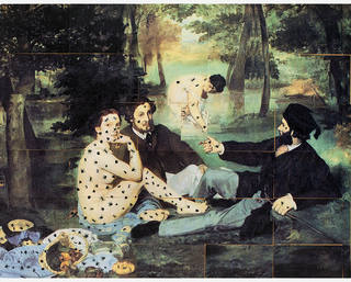 Nelson Leirner - Eu e Manet