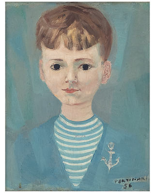 Candido Portinari - Retrato de Carlos Henrique Ferraz de Abreu
