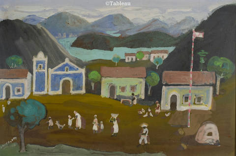 Morros com aldeia