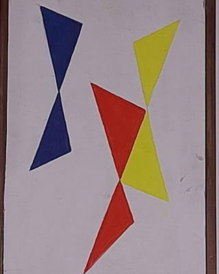Alfredo Volpi - Composição Geométrica