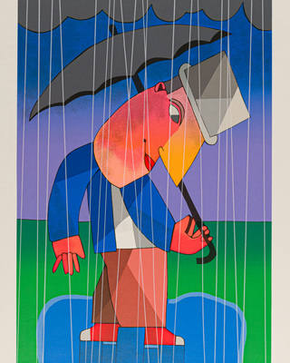 Inos Corradin - Na chuva