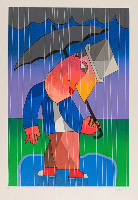 Na chuva