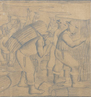 Candido Portinari - Carregadores de Cana, Década de